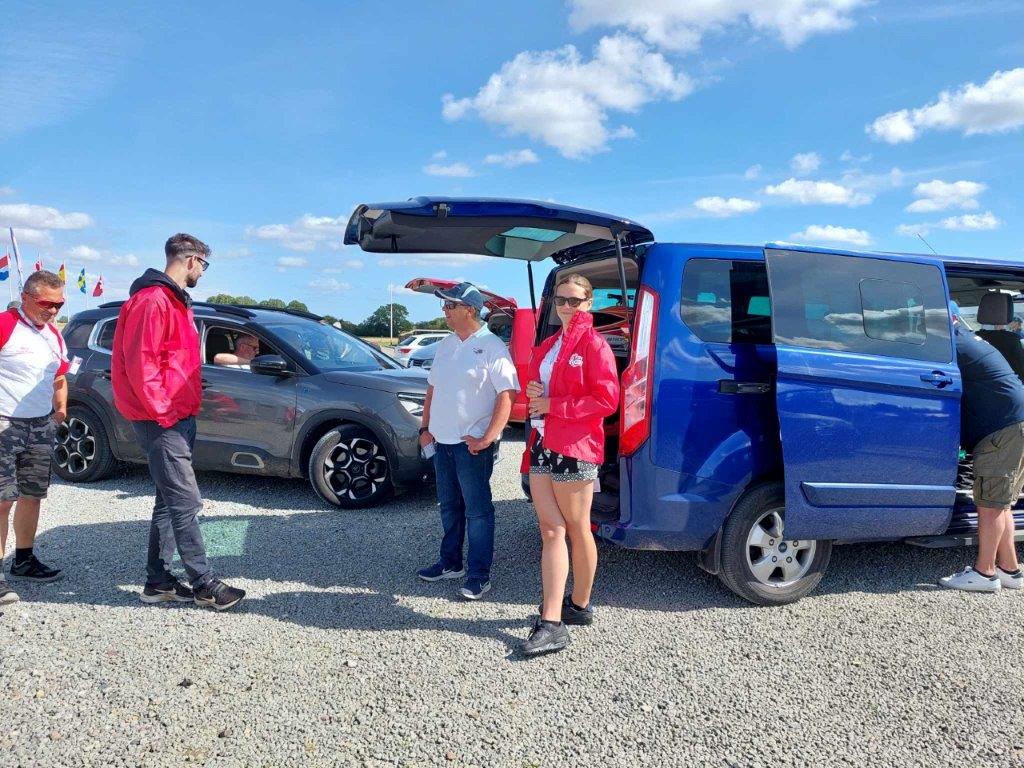 We bumped into the F3C GBR team who were about to leave as we arrived.